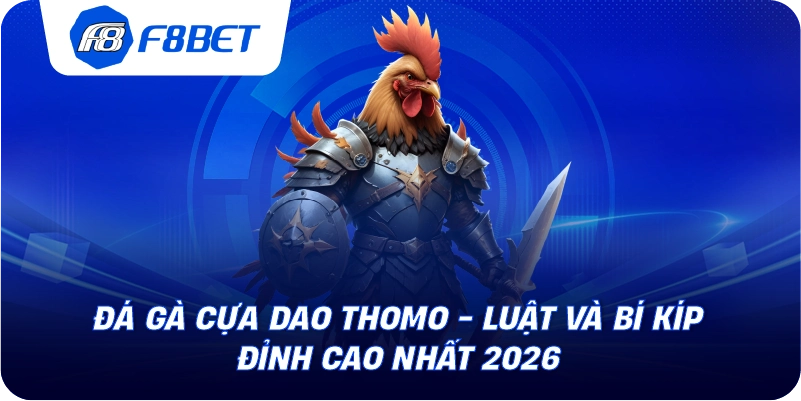 Đá Gà Cựa Dao Thomo - Luật Và Bí Kíp Đỉnh Cao Nhất 2026